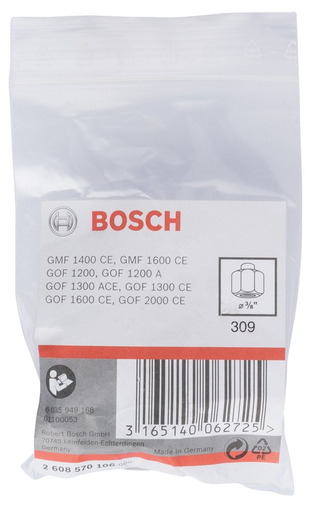 Bosch Zubehör 2608570106 Spannzange 3/8", 24 mm