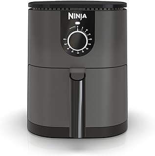 Ninja 2-Quart Compact Air Fryer With Multiple Cooking Functions, Healthy Oil-Less Frying, Easy-To-Clean Nonstick Basket, Perfect For Small Meals, Snacks, And Quick Healthy Recipes (Grey)