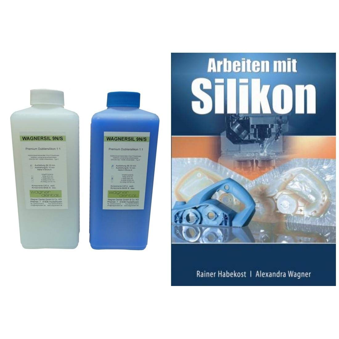 Wagnersil Premium 9 N silicone d'addition de haute pureté Shore 9
