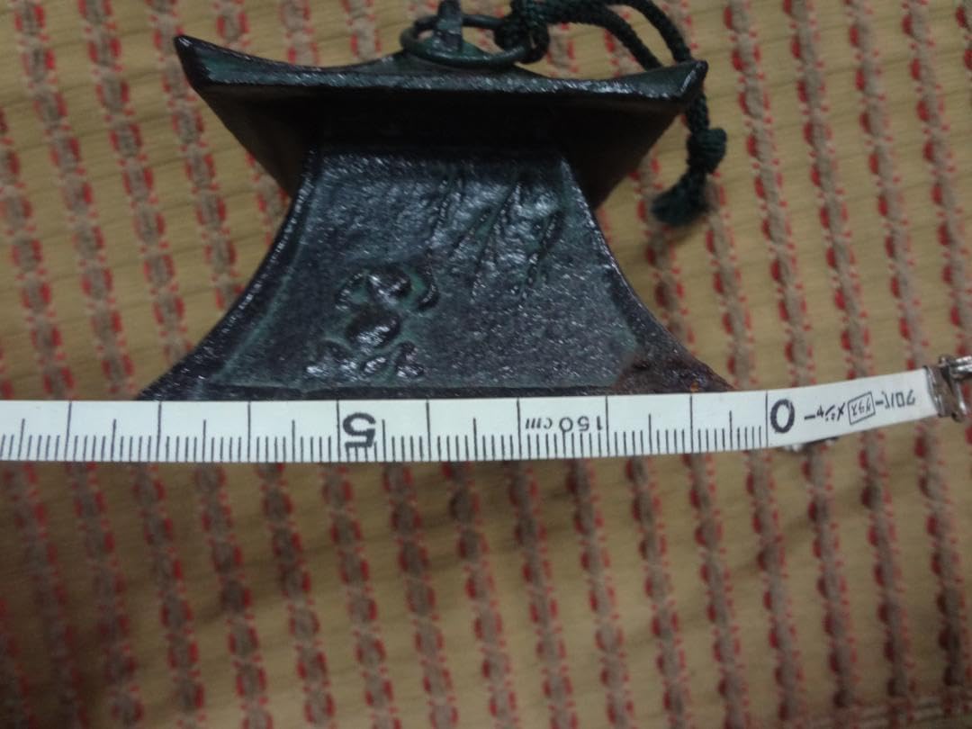 Amazon.co.jp: ふうりん 風鈴 3個セット 南部鉄器 釣鐘風アンティーク