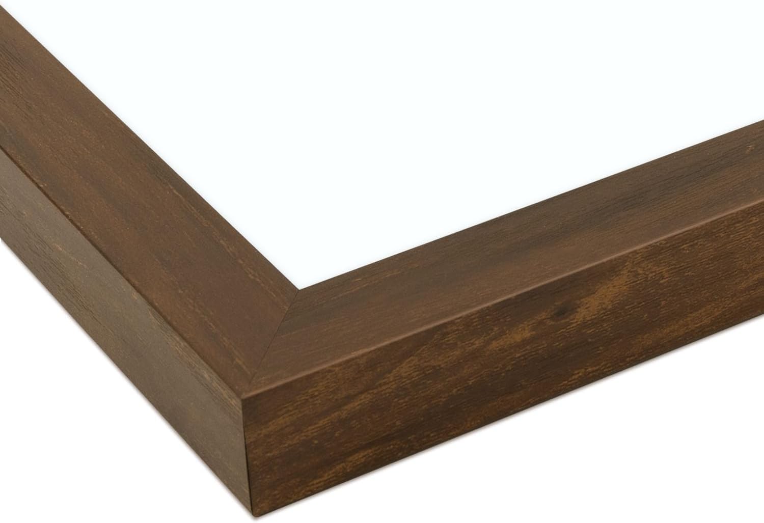 Golden State Art Four 5x7 Collage Picture Frame - Solid Wood with Tempered Glass - Multi Picture Frame Display Four 5x7 Photos with Mat - or One 12x16 Frame Without Mat for Wall Decor, Brown - Image 8