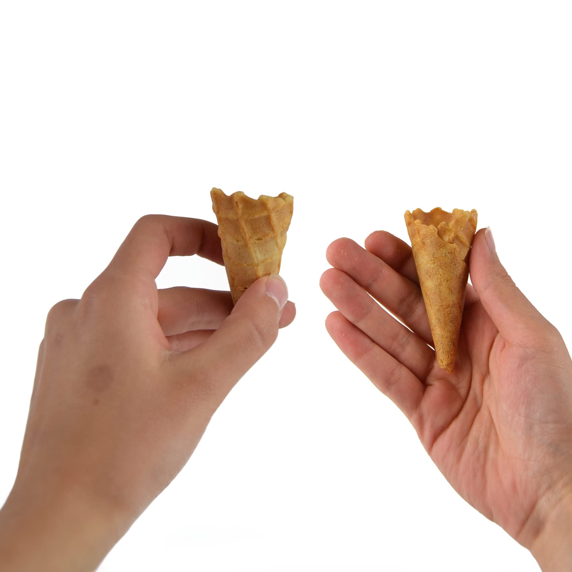 PZ 378 CONI PICCOLI SENZA GLUTINE E SENZA LATTOSIO + PZ 1000 CIALDA TONDA SENZA GLUTINE PER GELATO,YOGURT E SEMIFREDDI CONO BISCOTTO DI CIALDA WAFER
