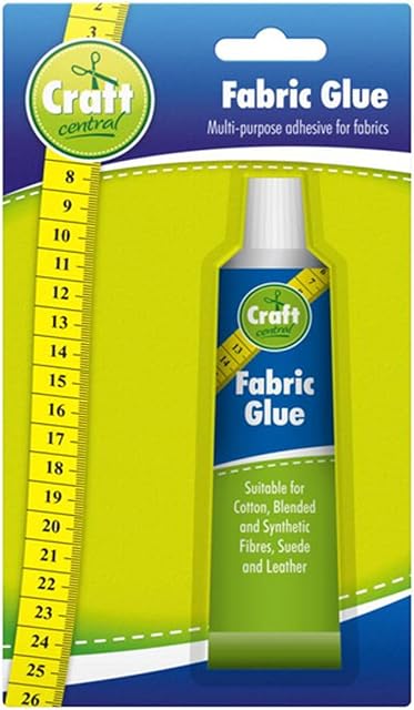 Extra Strong Fabric Glue 54ml - Quick Bond Adhesive for Hemming Sewing No Stitch