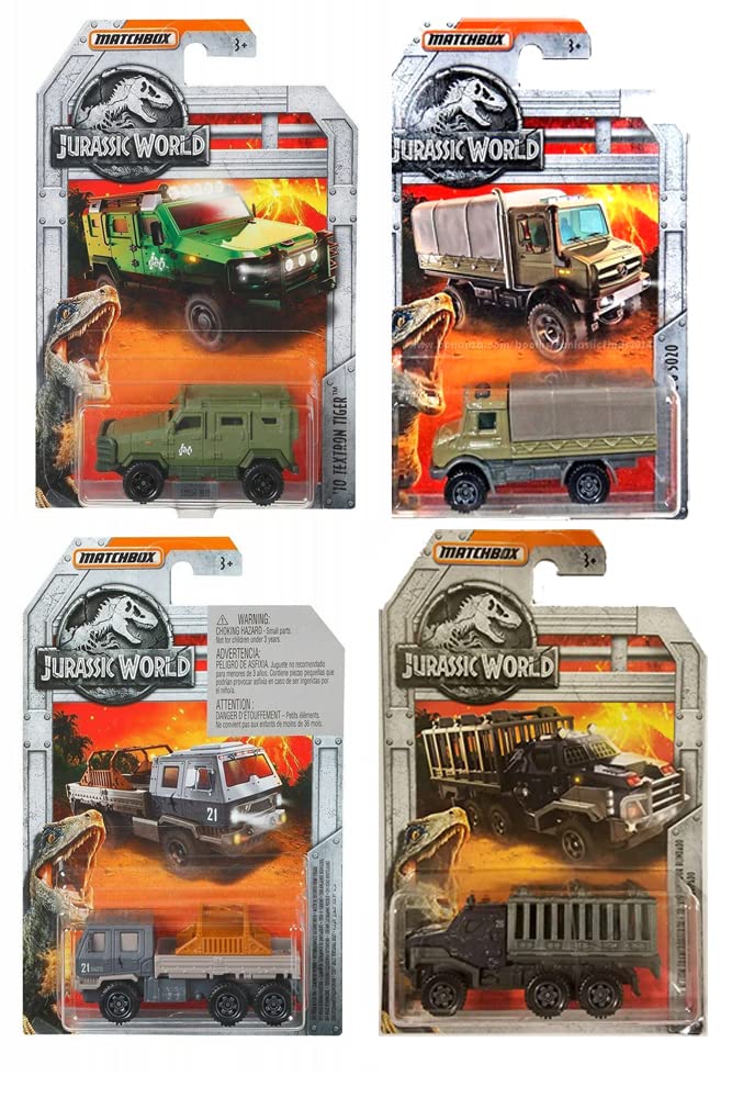 Matchbox Jurassic World Vehicle Bundle