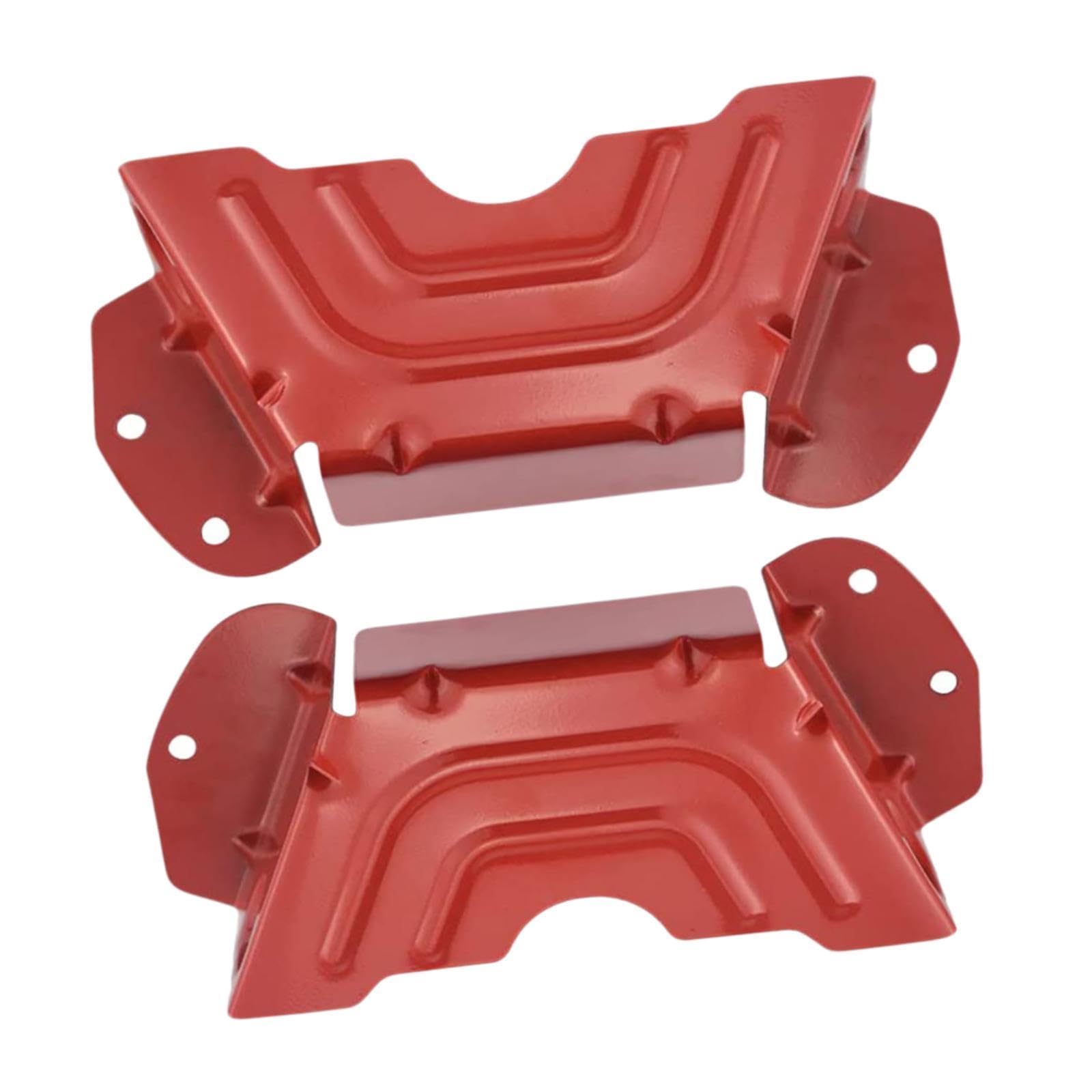 2 Piezas de La Cubierta de La, Cubierta de La Correa Del Husillo de de Césped, Accesorios para Herramientas de Jardín, Cubiert, Rojo