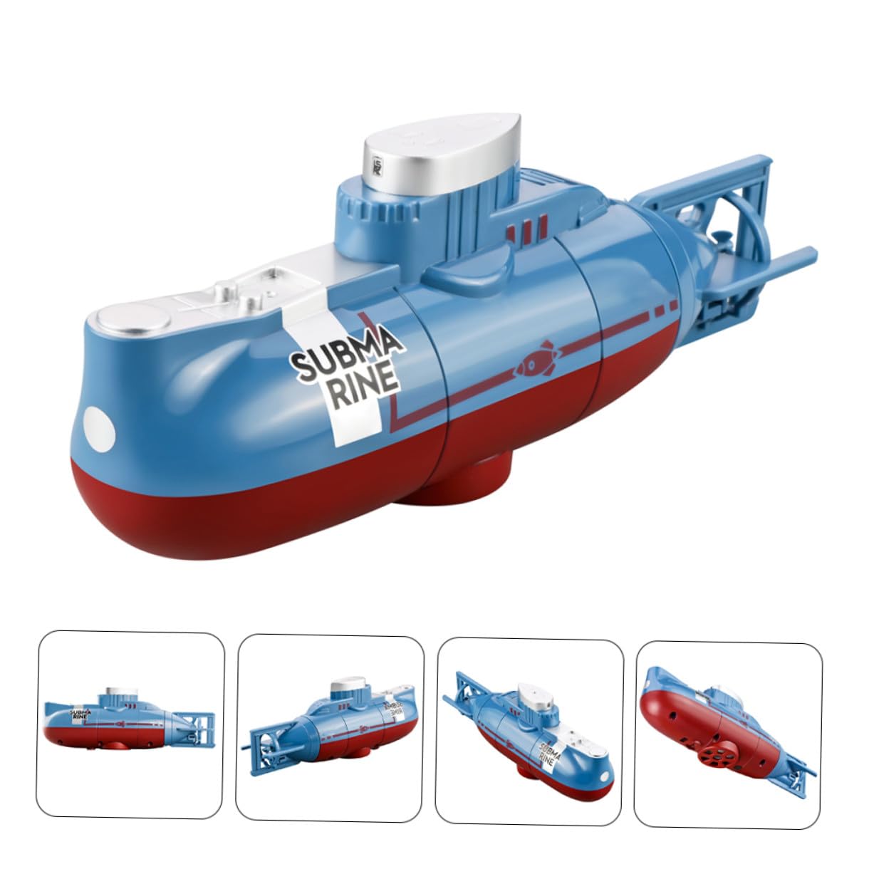 Yardwe Submarino Teledirigido RC Barco De Juguete Eléctrico Submarino Juguete Mini para Bañera y Piscina