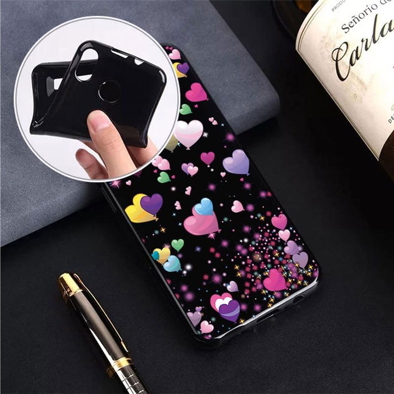 Vista 2 de Funda para BLU View 5 B160V (6.56 "), Carcasa protectora de silicona de grado militar para BLU View 5 B160V - Globo