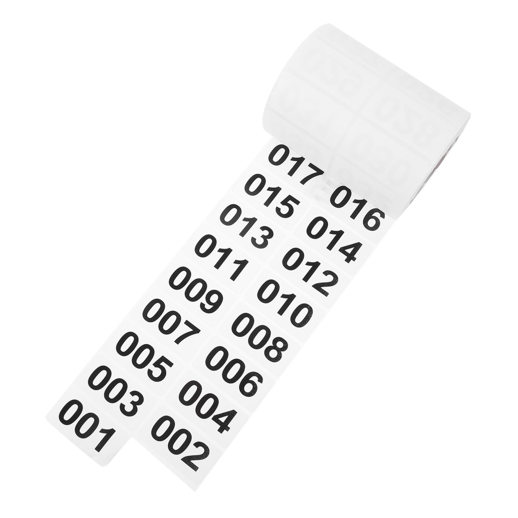 10rotoli Etichette Numerate Adesive Per Stickers Pratici Per Confezione Facili Applicare e Rimuovere Per Organizzazione e Archiviazione