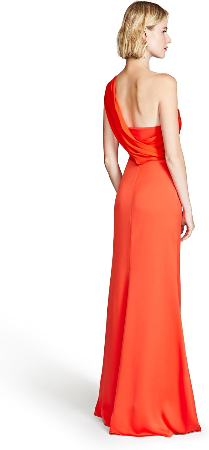 HALSTON Women's Roselle Crepe Gown