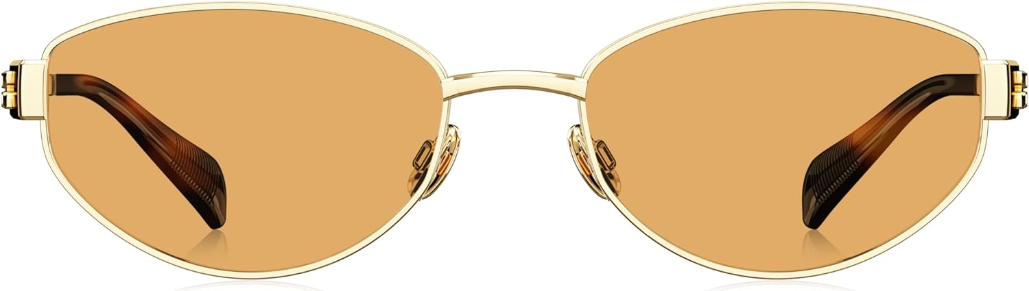 BOLON Unisex Full Titanium Narrow Roundish Retro Sunglasses BX7002 Cay 57mm, Exclusive Eyewear Brand of EssilorLuxottica - Image 2