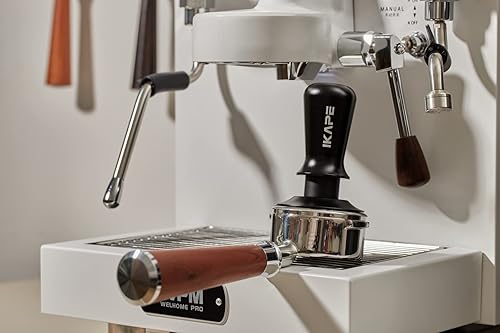 Miniatura 5 de IKAPE Manipulación de café espresso de 1929in manipulador de café barista de primera calidad con resorte calibrado manipulador de base de acero
