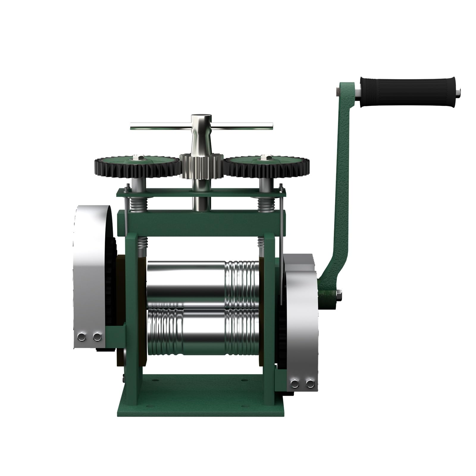Macchina di laminazione 60 mm Manual Gioielli Press Tablet Attrezzi e Attrezzature Gioielli Rotoli Gioielli Artigianato per Gioielli Design & Riparazione Verde
