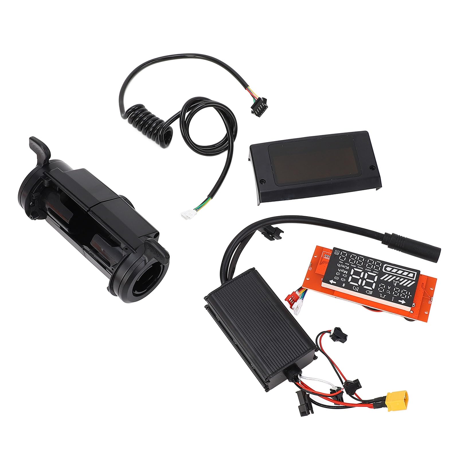 BuyWeek Kit de Controlador de Scooter Eléctrico para KUGOO S1 S2 S3 36V 350W Controlador de Motor con Panel de Tablero