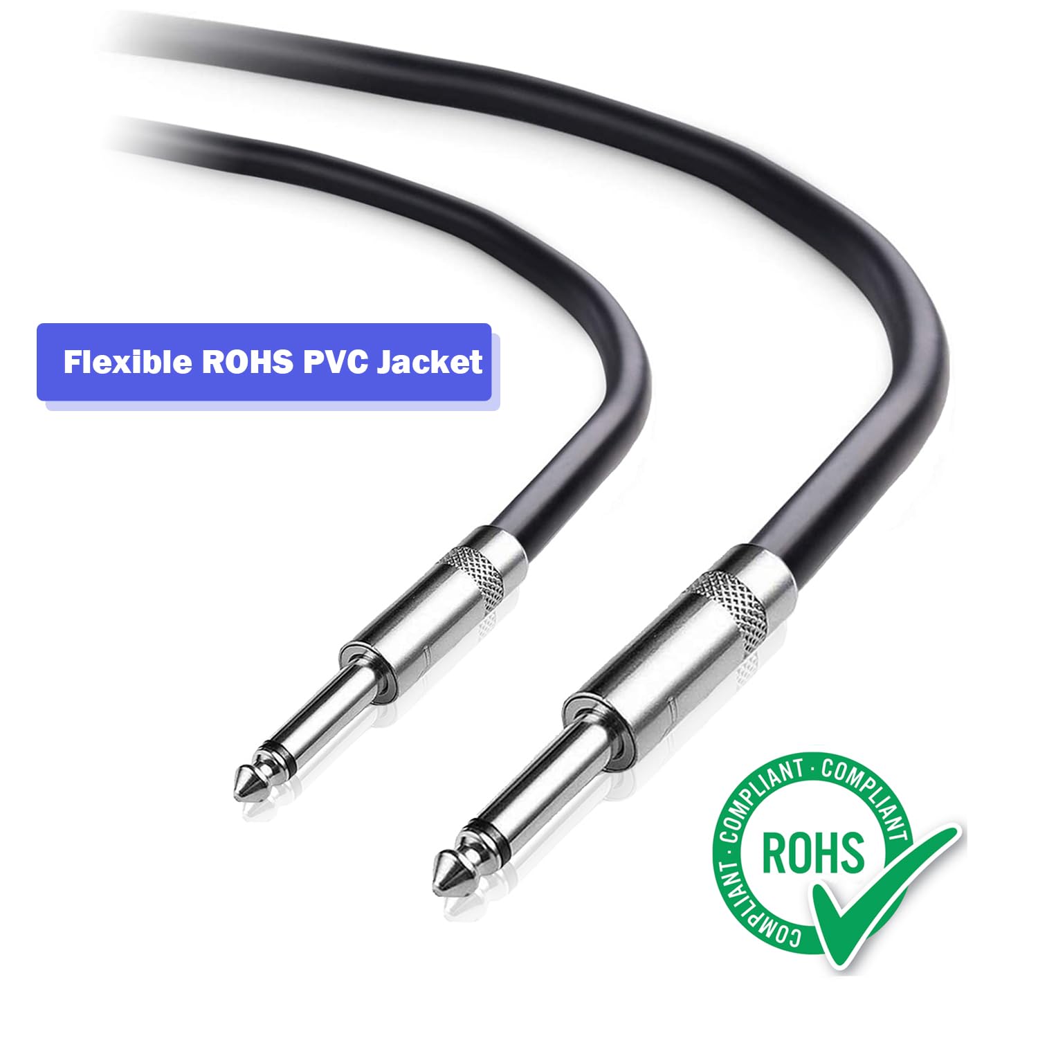 Amazon | ITSROCK (オス) 15フィート 1/4インチ~1/4インチ オス