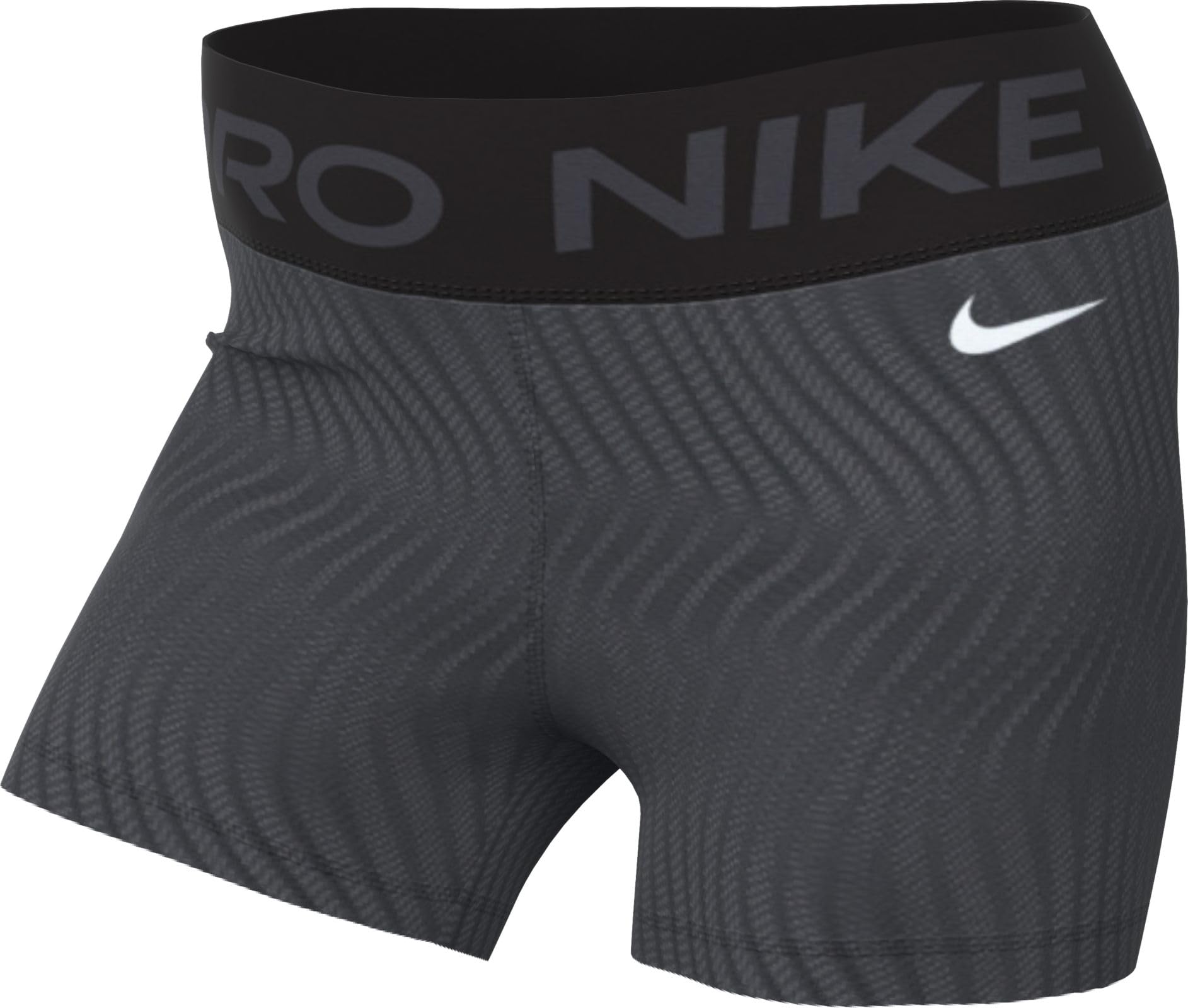 Nike Damen Pro Dri-fit Mr 3in AOP Short (Ca. 7,5 Cm) - Pantalones Cortos Mujer