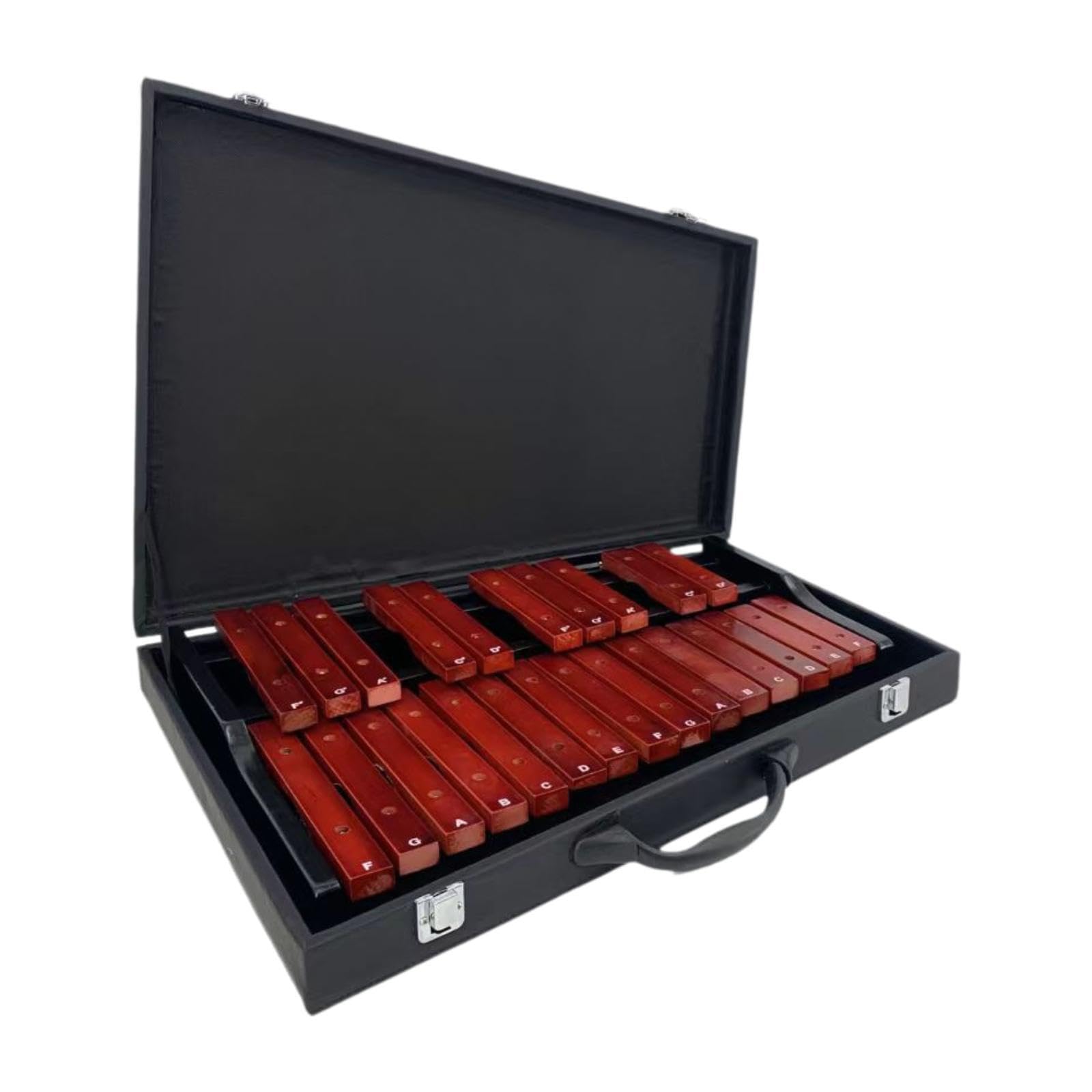 Piano de percusión infantil con música de percusión manual que ofrece un cómodo apoyo para el desarrollo musical infantil, garantizando que no, Imitación con estuche, 58x47x8cm
