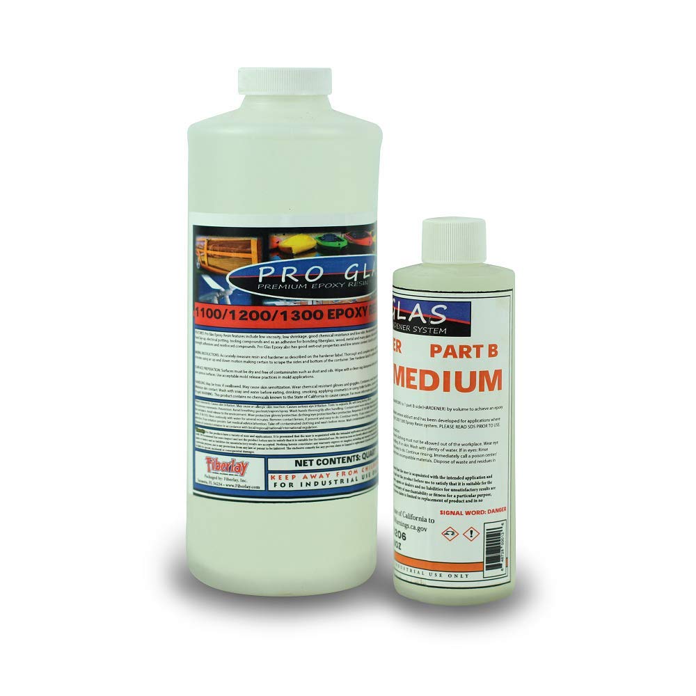Epoxy Resin 4:1 Kit (1.25 Gallon, Slow)