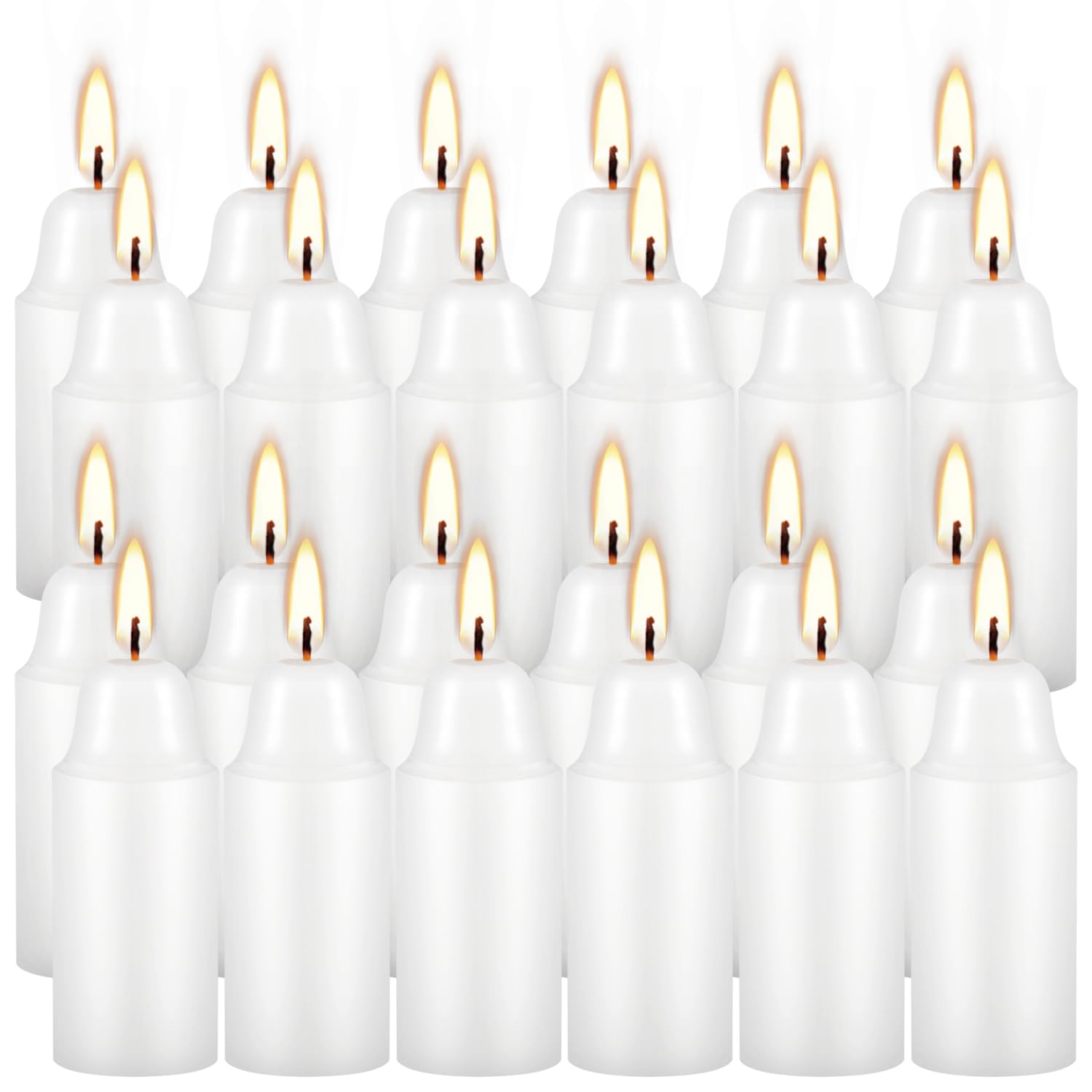CLTNIKET 24 Pack Emergency Candles