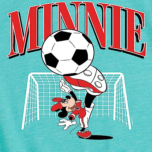 Disney - Mickey & Friends - Retro Minnie Soccer - Toddler and Youth Girls Short Sleeve Graphic T-Shirt3