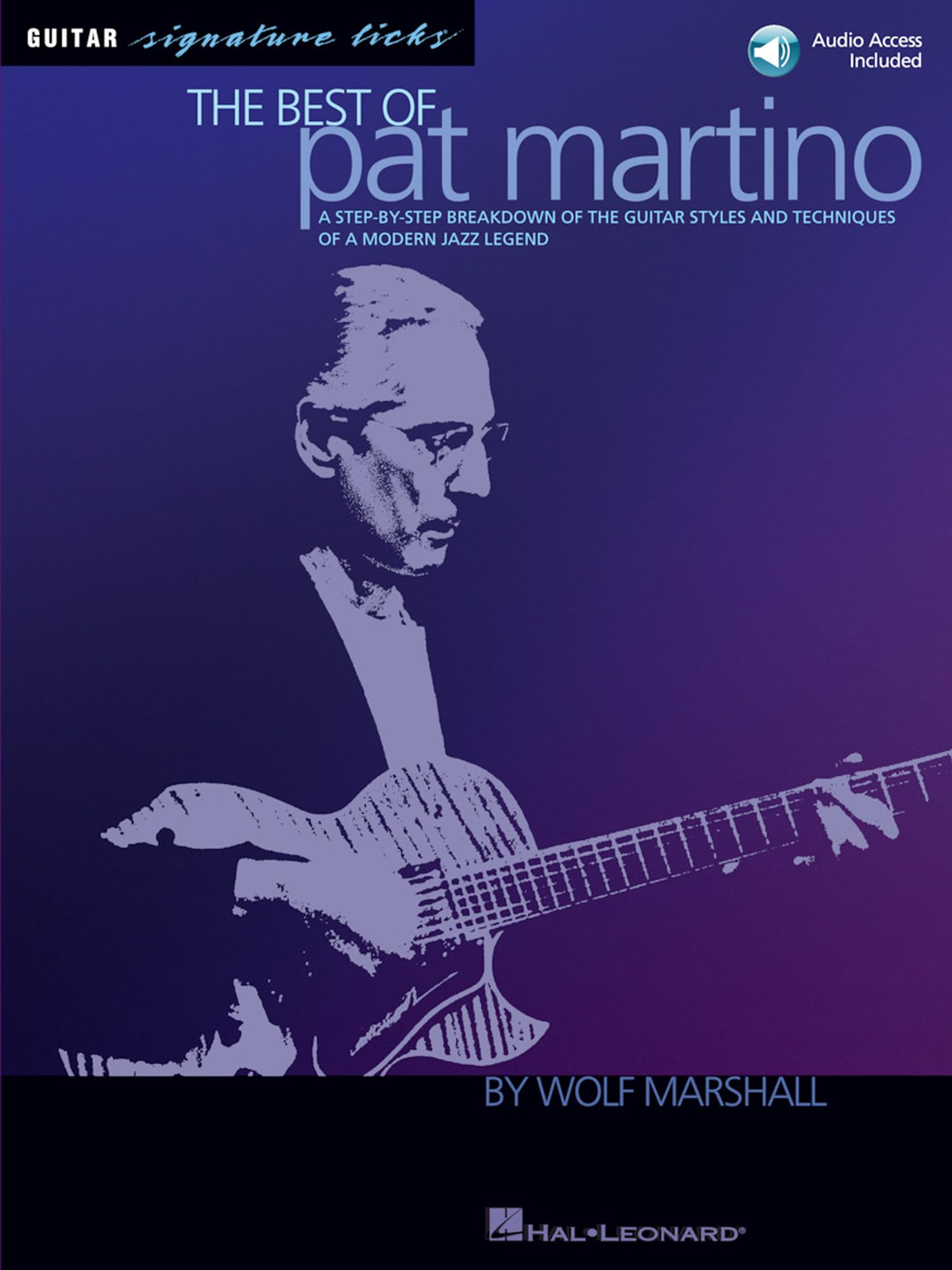 Omnibus Press The Best Of Pat Martino: A Step-By-Step Breakdown Of The Guitar Styles And Techniques Of A Modern Jazz Legend (Book & Cd)