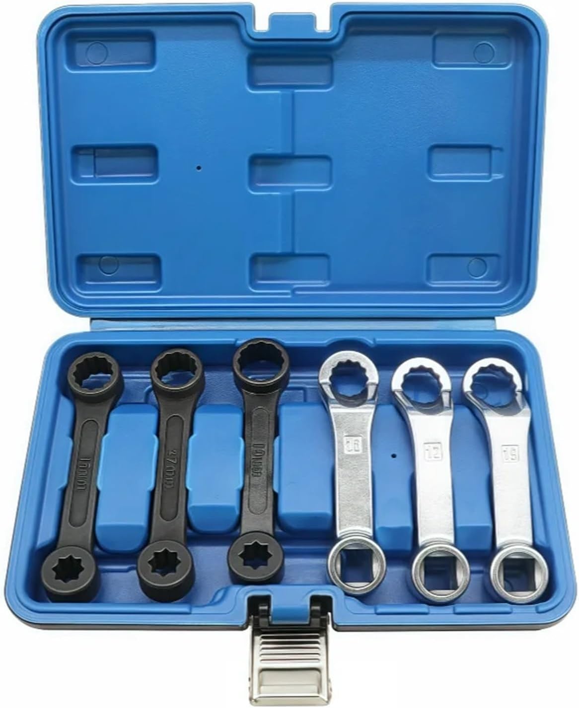 6Pcs 16mm -19mm Engine Motor Installation Socket Rear Camber Angle Adjustment Wrench Car Tool Set Offset Wrench