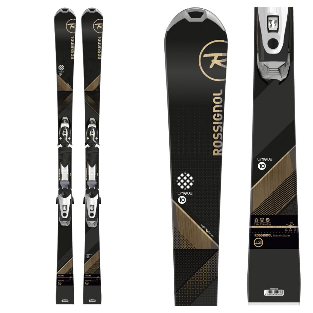 Rossignol unico 10 Wtpi sci + attacchi Saphir 110 – TPI confezione B73 – donna – nero, - black