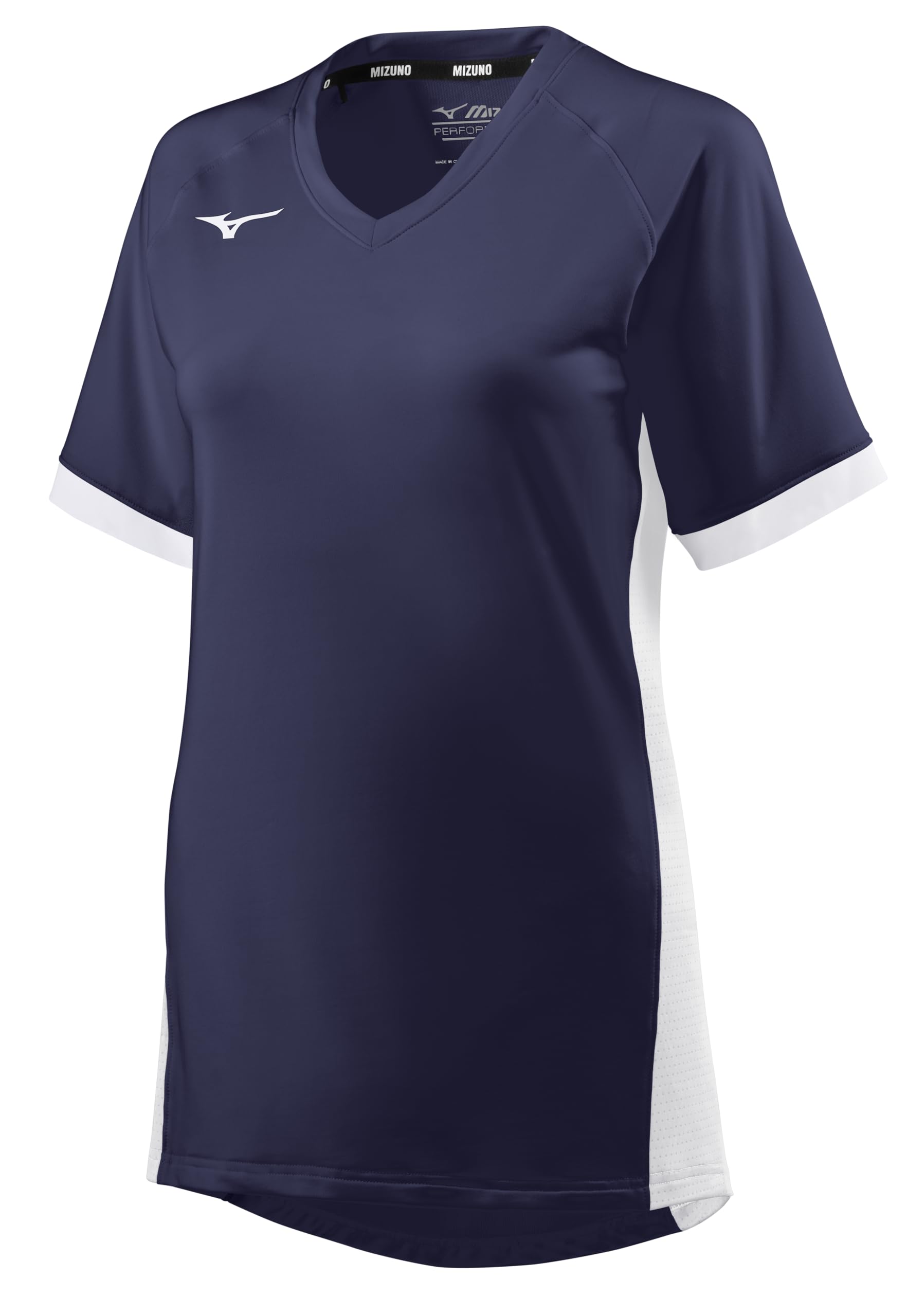 Mizuno Women's Spike Short Sleeve Volleyball Jersey Maillot de Volleyball à Manches Courtes Spike pour Femme Femme (Lot de 1)