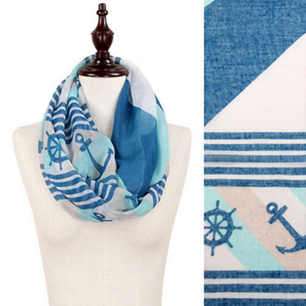 Infinity Scarf for Her - Multiple Colors & Patterns - Top Quality