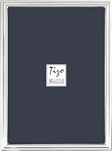 Miniatura 1 de Siena - Marco de fotos (plata de ley 925, 5.0 x 7.0in), color plateado