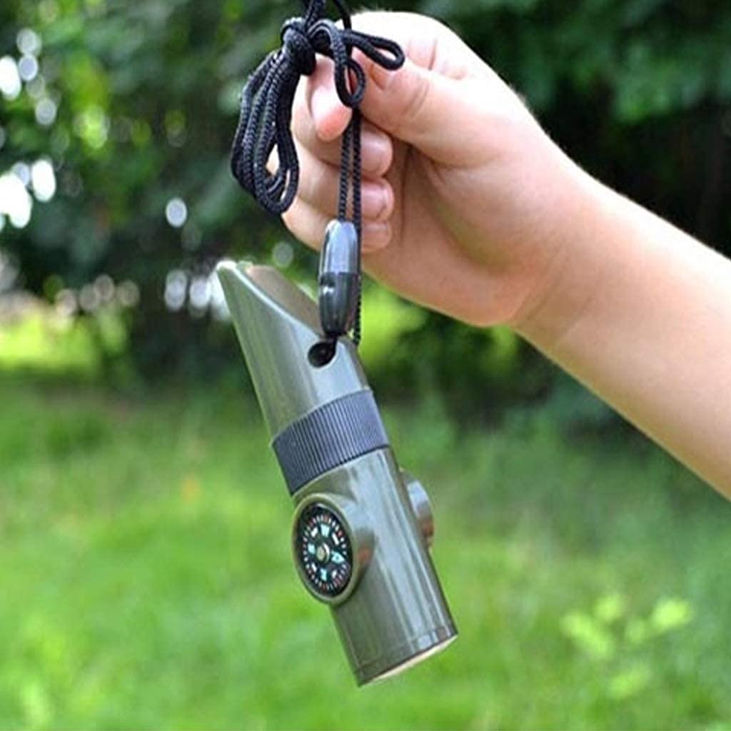 Sehhilfen, Thermometer, Lupe, Outdoor, Camping, Multifunktionswerkzeug, Kompass, Wildes Überleben, Erste-Hilfe-Pfeife, Lupe, Schreibwaren, Bürobedarf