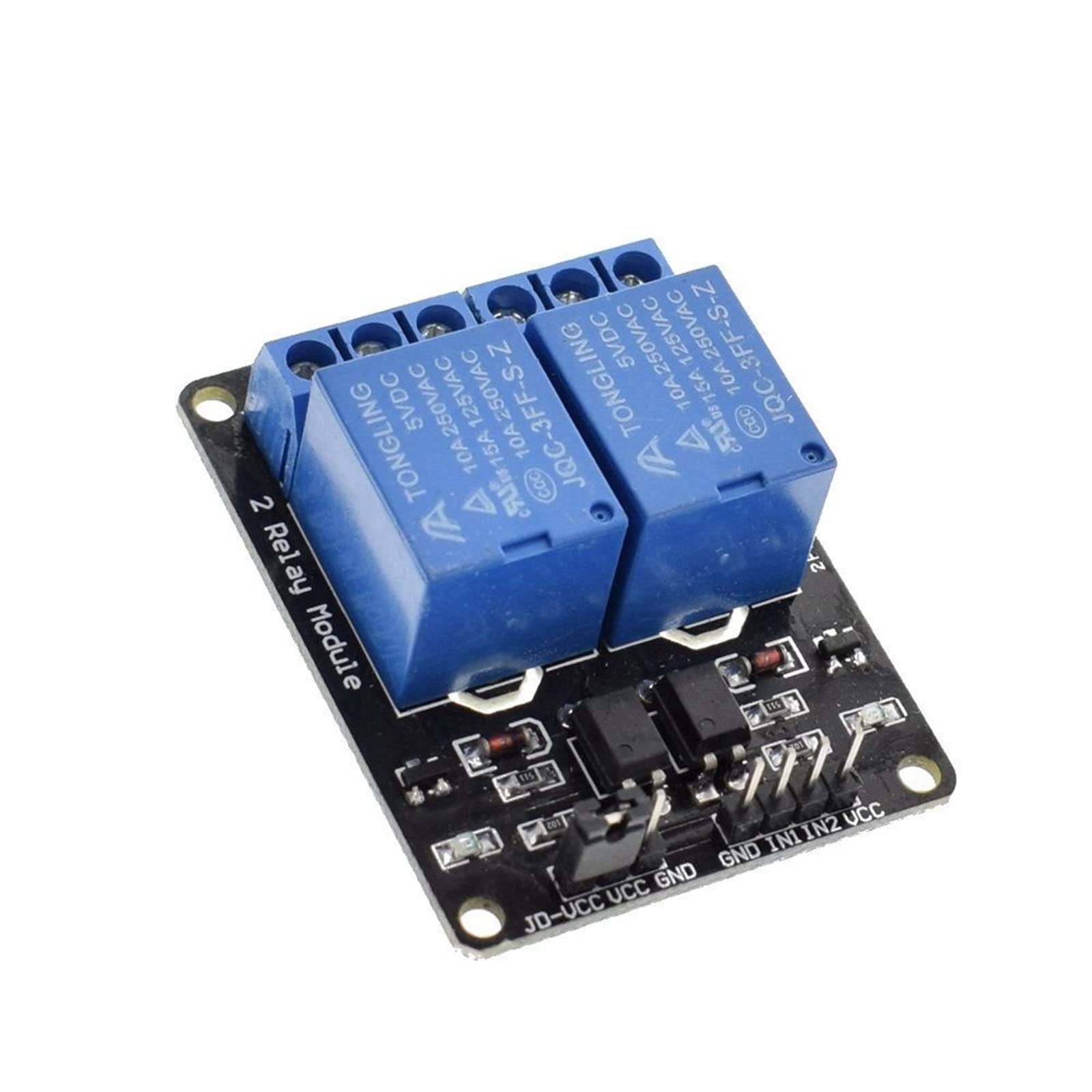 1 Uds 5v 12v 24v 2 4 Módulo de relé 8 canales con optoacoplador. Salida vías(6 Channel Relay 12v)