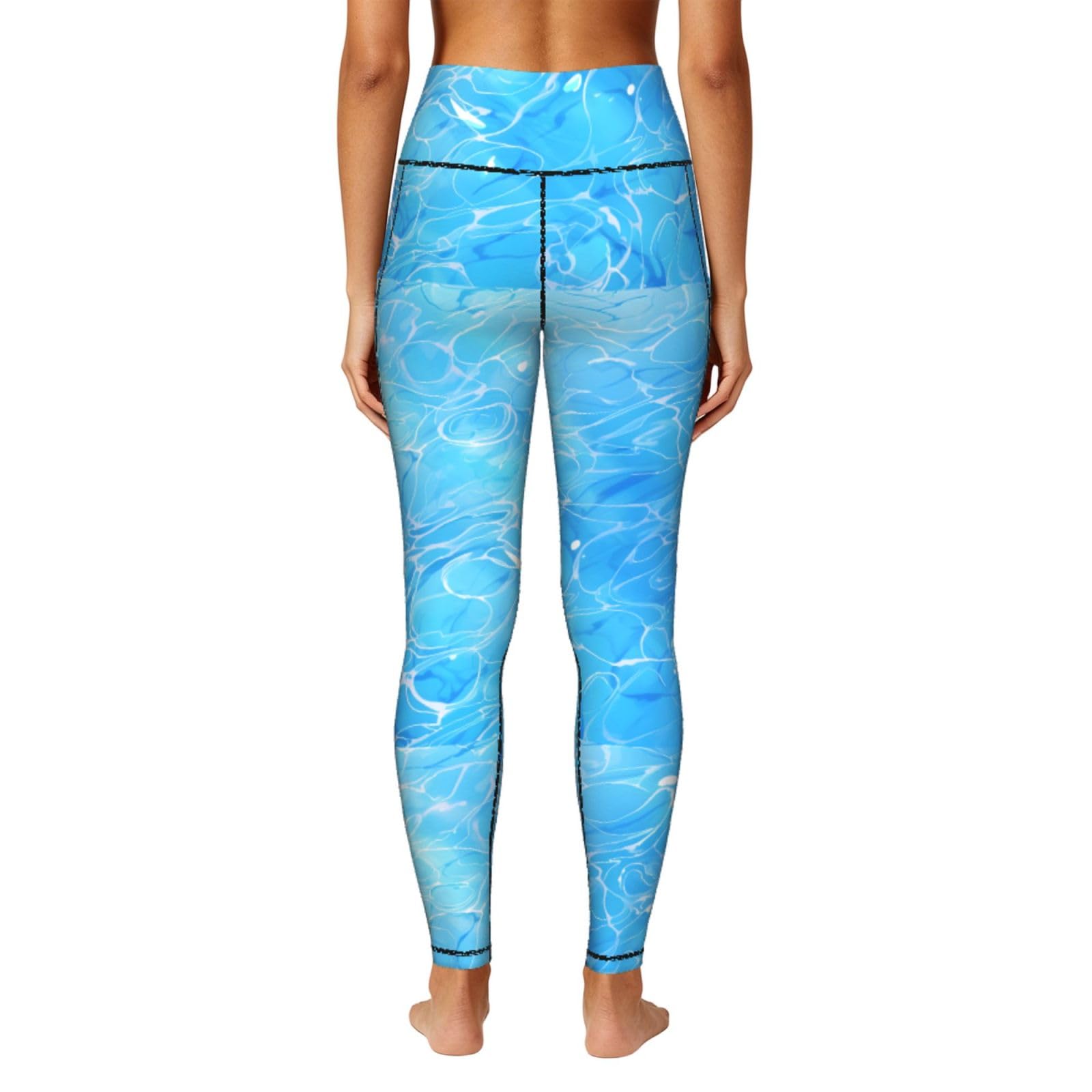 Mexpekil Leggings para mujer UK con bolsillos S-4XL