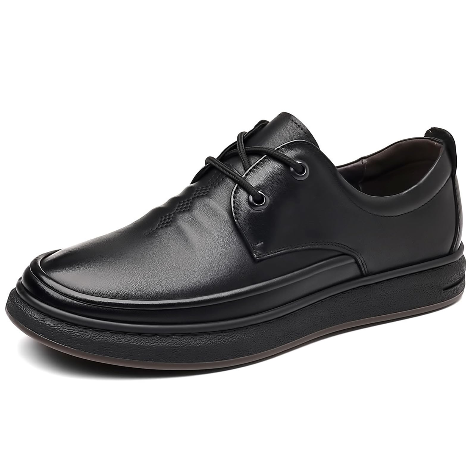 Scarpe da Oxford Uomo in Pelle | leggere, Punta Tonda, eleganti, Stringate, classiche, business, sposa, ufficio, affari