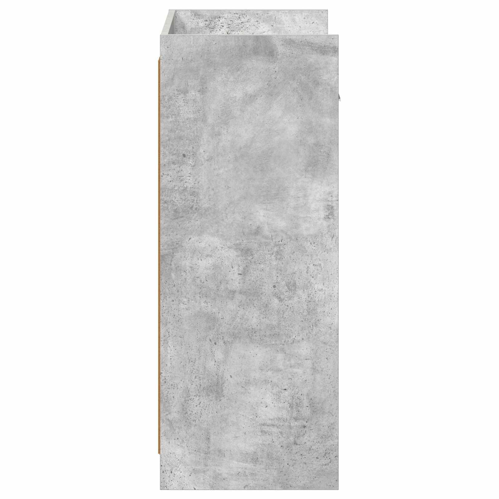 Szafka na buty z szufladą szara betonowa 48 x 36 x 92 cm