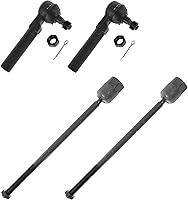 Vista 147 de TRQ - Juego de barras de acoplamiento delanteras interiores y exteriores