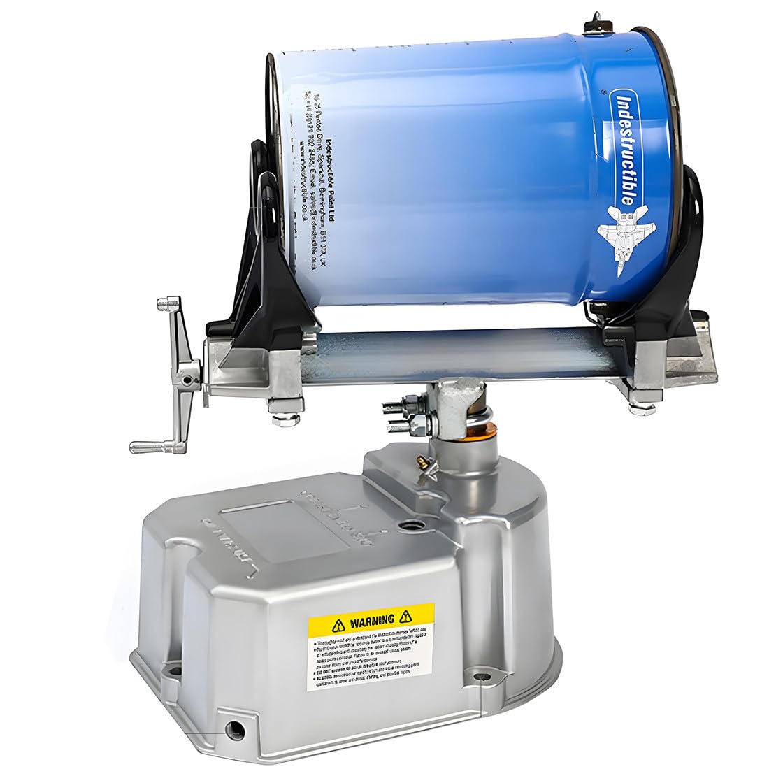Mezclador de pintura neumático de 1 a 5 litros con abrazadera ajustable de 15 min/cubeta 0-1100 veces/min. Agitador de aire alimentado por aire