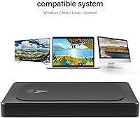 Vista 3 de Disco duro externo portátil ultra delgado de 320 GB, HDD-USB 3.0 para PC, Mac, portátil, PS4, Xbox One, Xbox 360 HD-A4