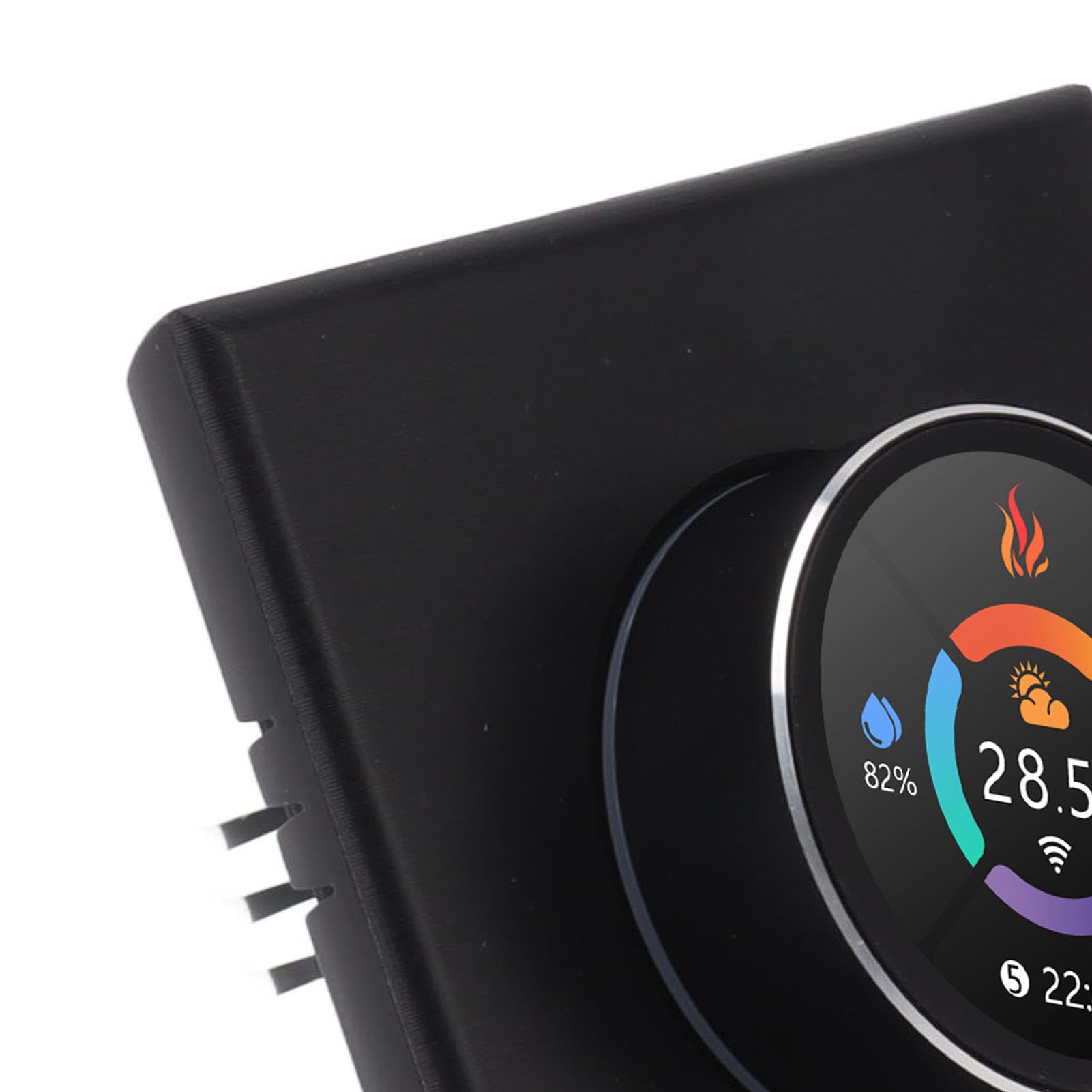 Pokrętło Termostatu Smart LED do Sterowania Pomieszczeniem | Kompatybilny z Komputerem Wiszącym z Kotłem | ABS Ognioodporny | Inteligentny Zdalny Termostat | Doskonała