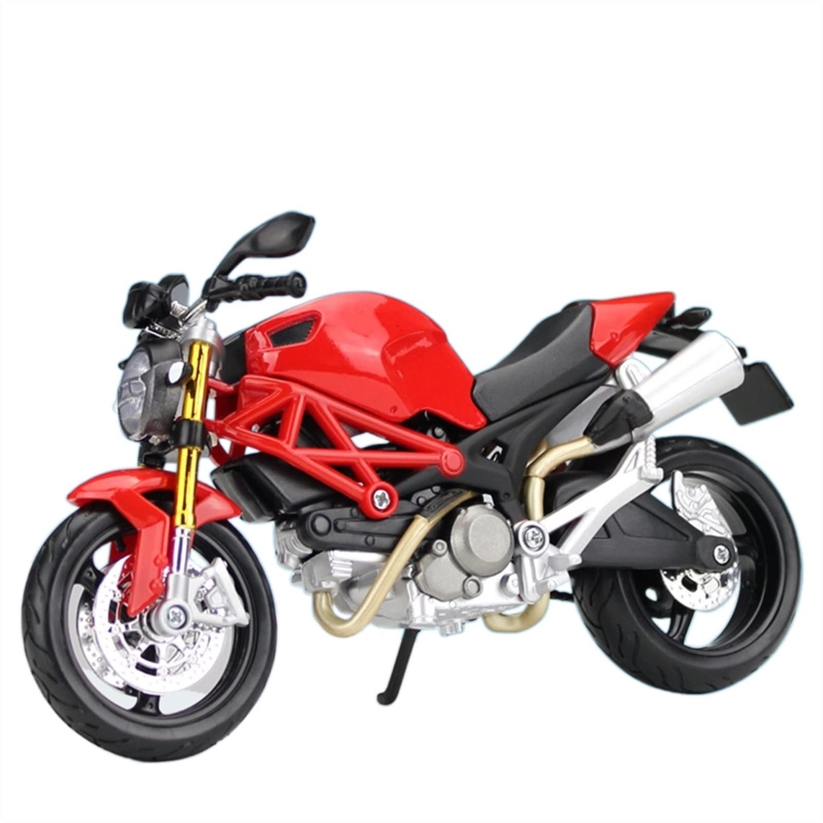 SEYXF Motorbike Toy Motorcycle Collection Model 1:12 for Ducati Monster 696 Alloy Diecast Metal Toy Gift