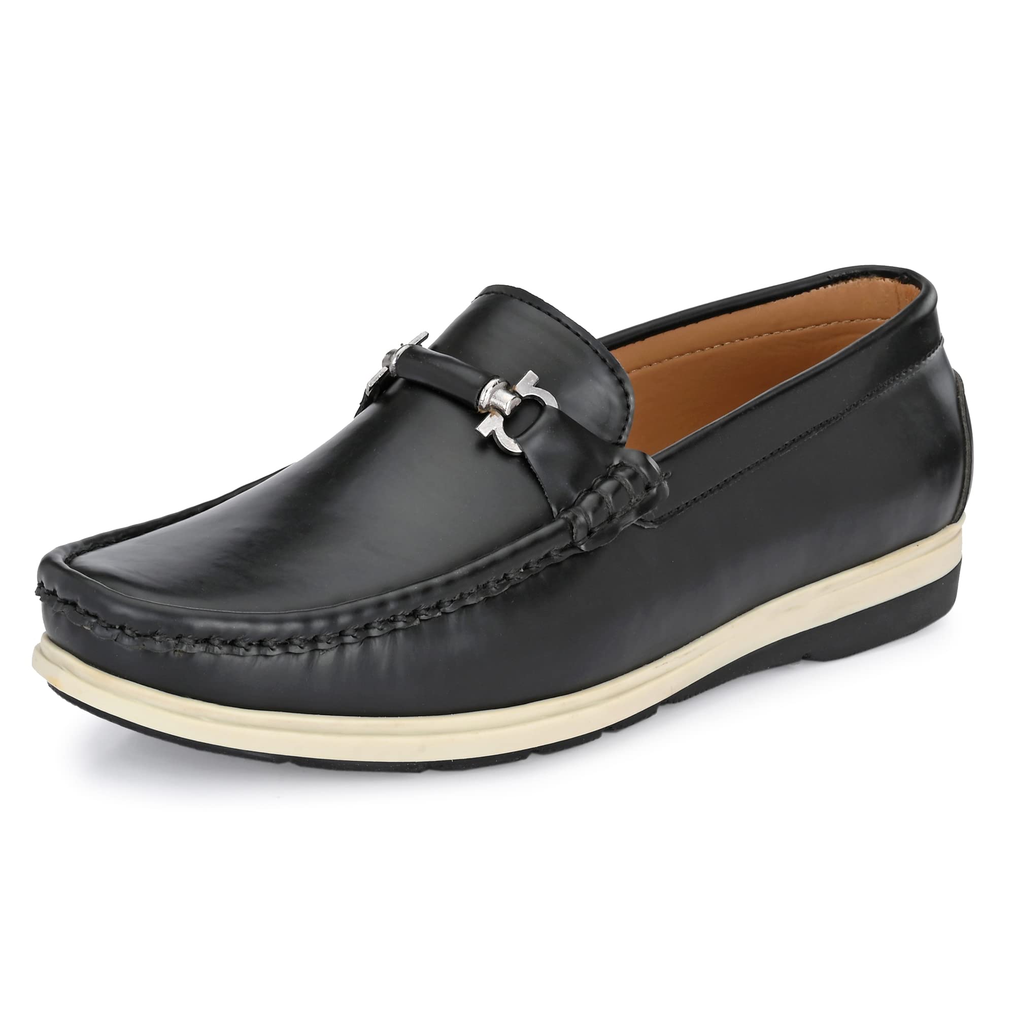 loafer for men | premium slip-on loafers | stylish & comfortable with soft cushioned insole | versatile, durable & fashionable footwear |hand-stitched design for trendy (9822)