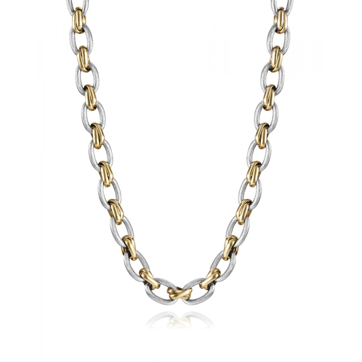Colgante Viceroy de acero colección Laura Escanes con perlas