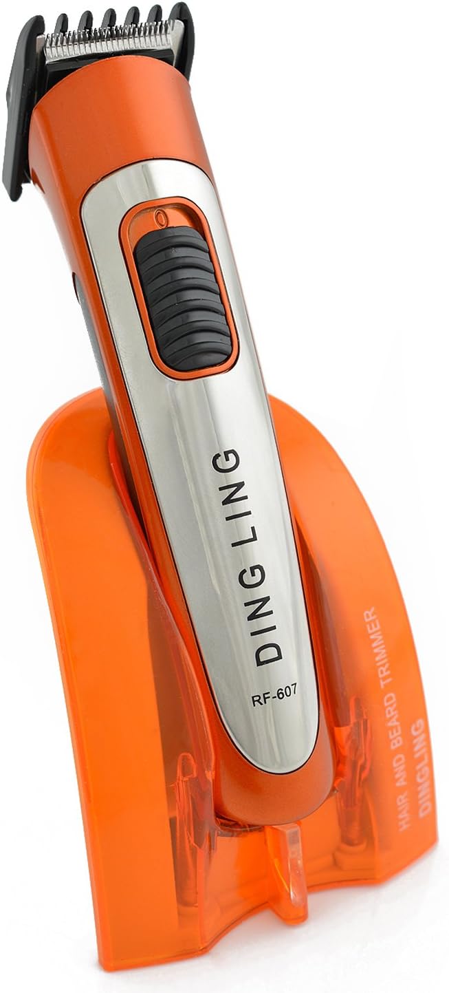 Nova Hair Trimmer - Men's Beard Trimmer - Cordless - Orange/Silver
