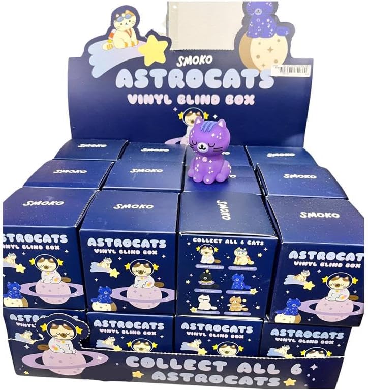 Smoko Astro Cats Blind Box Figure