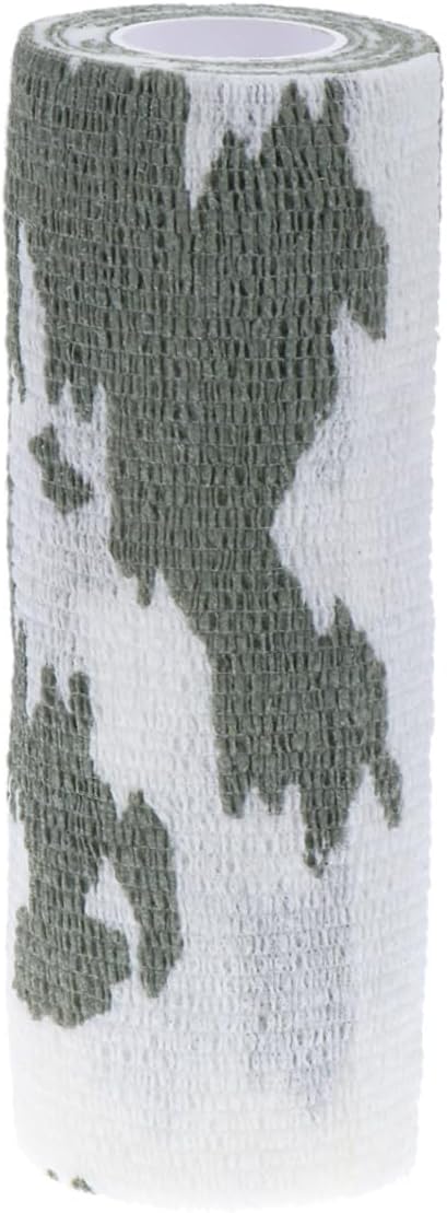 Nonwoven Material Camouflage Bandage Self-Adhesive Elastic Wrap 1 Roll for Long-time Use and Comfort