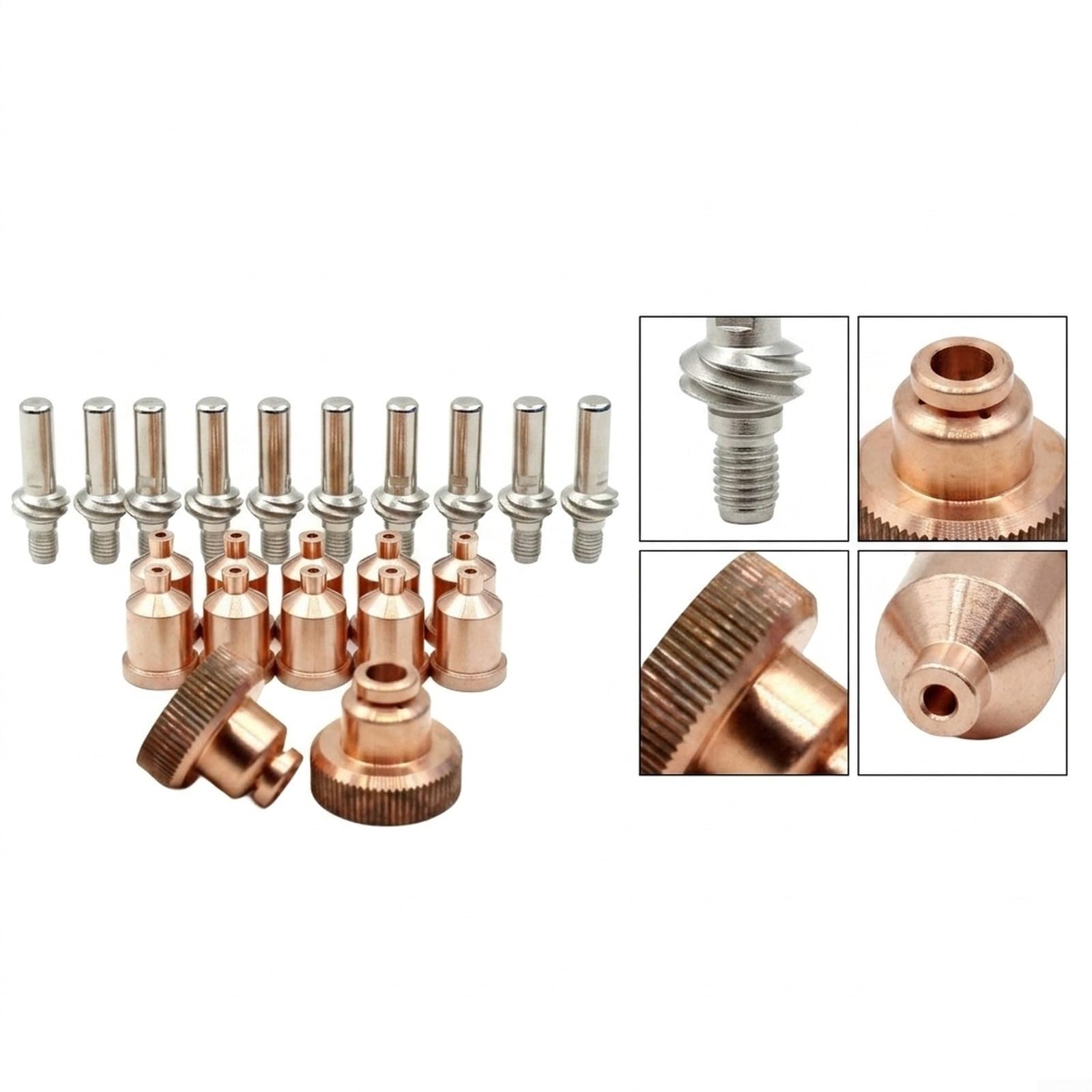 per elettrodi al plasma punte Set 22pcs per Tomahawk 1538 per Plasma