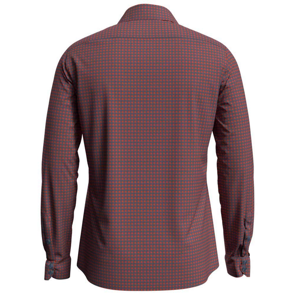 Odlo Herren Nikko Check Herren Langarm- Hemd