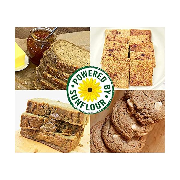 Think Eat Live SunFlour, Fine Sunflower Seed Flour for Baking Low Carb