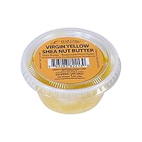 Vista 8 de Manteca de karité blanca 100% pura, 1 onza sin refinar y cruda hidratante natural para piel, cabello y labios, manteca de karité africana rica