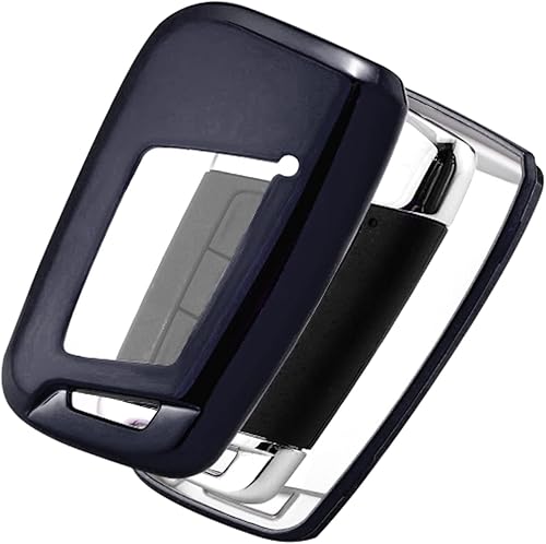 Miniatura 7 de Xotic Tech - Carcasa para llavero de TPU color morado y negro, compatible con Volkswagen Arteon Atlas Golf Alltrack Jetta Passat Tiguan Skoda Kodiaq