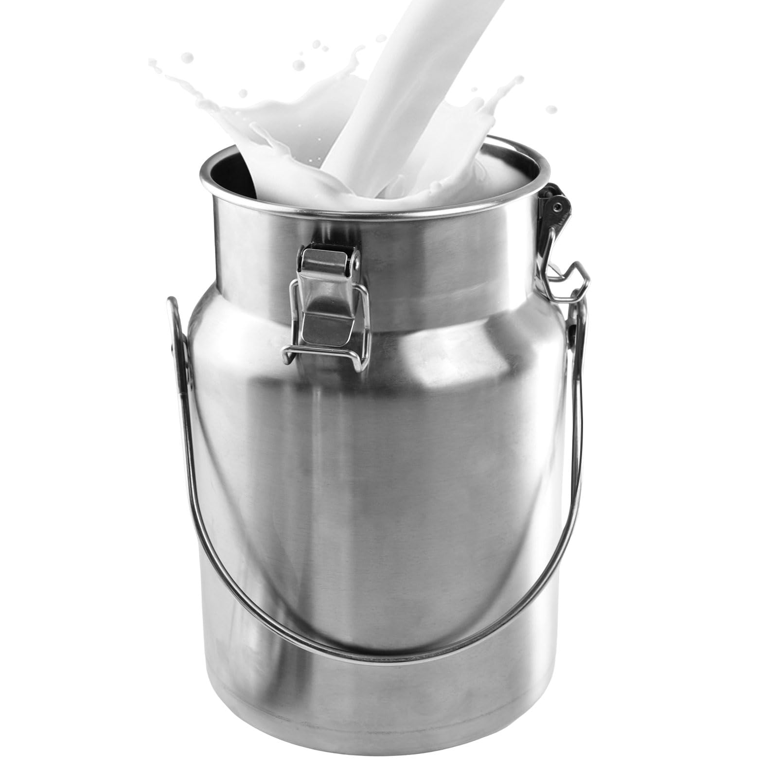 Pot à lait en acier inoxydable 3L idéal pour conserver le lait frais à la maison